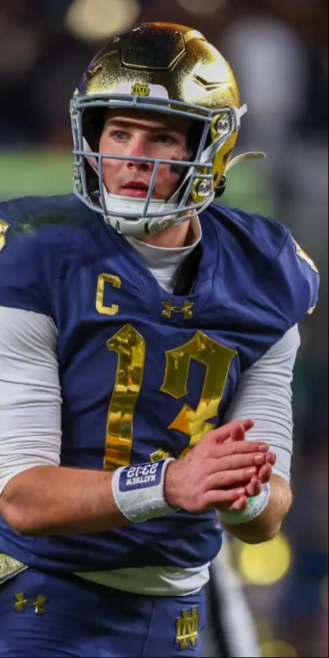 Riley Leonard's Irish is favored in the Notre Dame vs USC odds